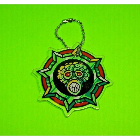 Revenge From Mars Pinball Machine Key Chain Alien Martians Sci-Fi Fan #4 - Picture 1 of 4
